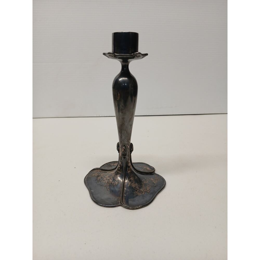 Meriden Silver Plate Co Vintage One Candle Stick Holder